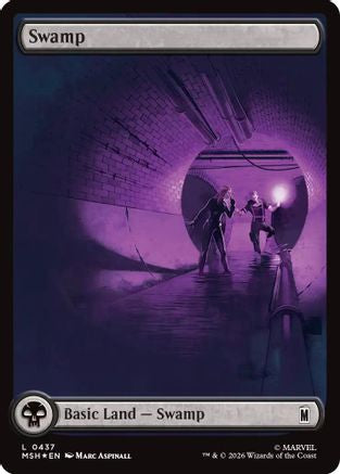 Swamp (0437) (Surge Foil) (MSH-437)