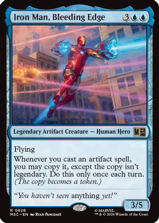 Iron Man, Bleeding Edge (MSC-626) (Foil)