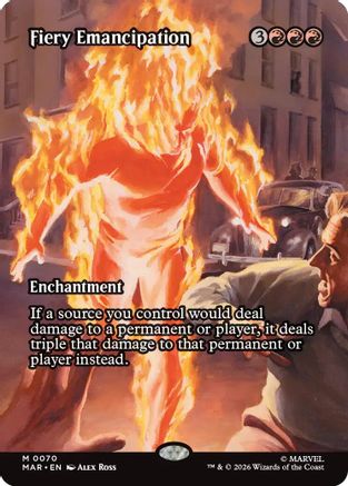 Fiery Emancipation (Borderless) (MAR-070)