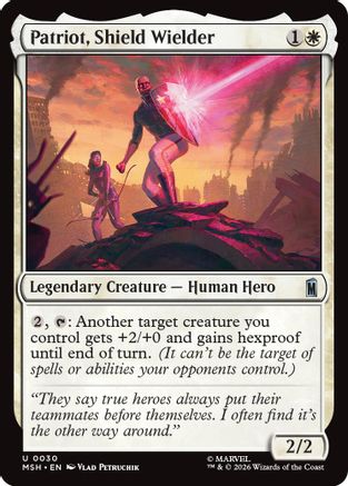 Patriot, Shield Wielder (MSH-030)