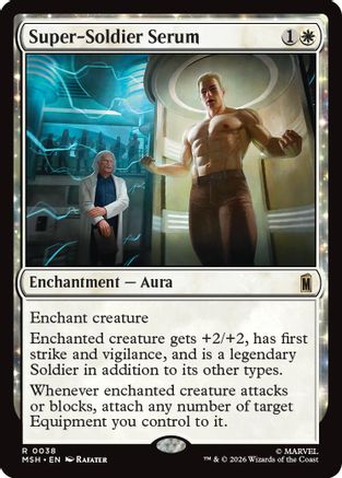 Super-Soldier Serum (MSH-038) (Foil)