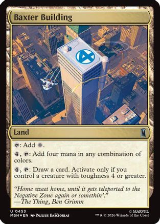 Baxter Building (Surge Foil) (MSH-453)