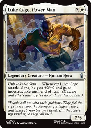 Luke Cage, Power Man (MSH-020) (Foil)