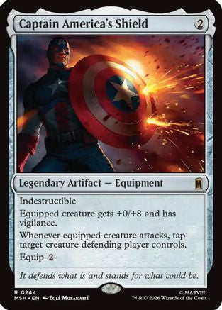 Captain America's Shield (MSH-244) (Foil)