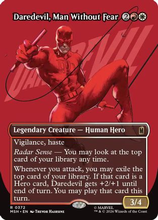 Daredevil, Man Without Fear (Borderless) (0372) (MSH-372)