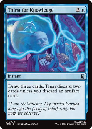 Thirst for Knowledge (MSH-079) (Foil)