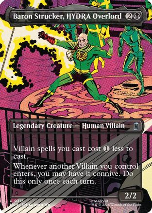 Baron Strucker, HYDRA Overlord (Borderless) (0315) (MSH-315)