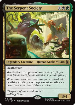 The Serpent Society (MSH-226) (Foil)