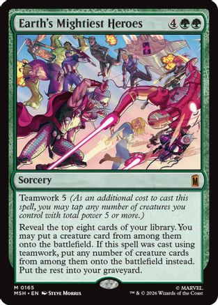 Earth's Mightiest Heroes (MSH-165)