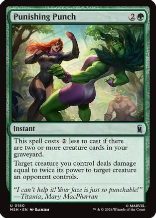 Punishing Punch (MSH-180) (Foil)