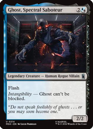 Ghost, Spectral Saboteur (MSH-214)