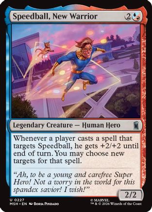 Speedball, New Warrior (MSH-227)