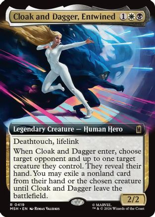 Cloak and Dagger, Entwined (Extended Art) (MSH-419) (Foil)
