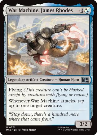 War Machine, James Rhodes (MSH-572) (Foil)