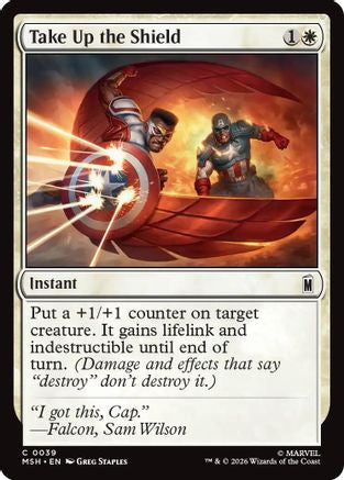 Take Up the Shield (MSH-039) (Foil)