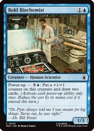 Bold Biochemist (MSH-048) (Foil)
