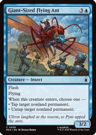 Giant-Sized Flying Ant (MSH-056) (Foil)