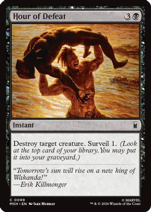 Hour of Defeat (MSH-099) (Foil)