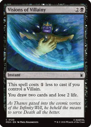 Visions of Villainy (MSH-120) (Foil)