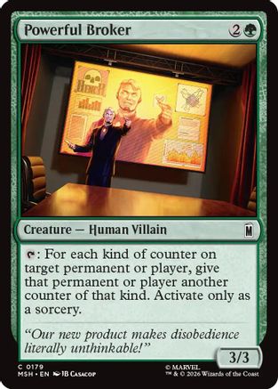 Powerful Broker (MSH-179) (Foil)