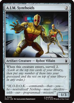 A.I.M. Synthoids (MSH-242) (Foil)