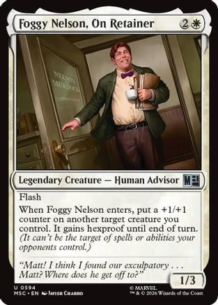 Foggy Nelson, On Retainer (MSC-594) (Foil)