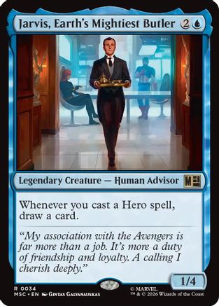 Jarvis, Earth's Mightiest Butler (MSC-034)