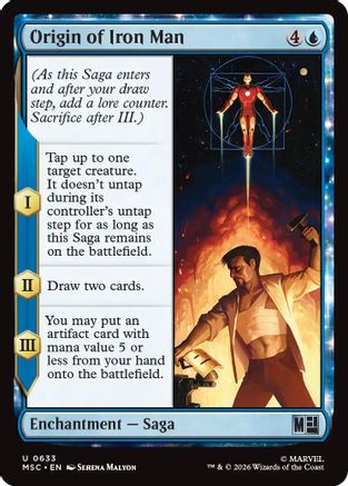 Origin of Iron Man (MSC-633) (Foil)