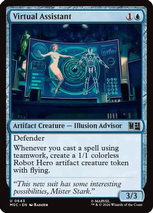 Virtual Assistant (MSC-643) (Foil)