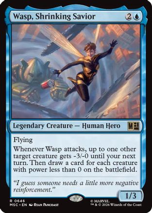 Wasp, Shrinking Savior (MSC-646) (Foil)