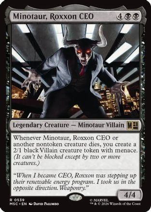 Minotaur, Roxxon CEO (MSC-539)