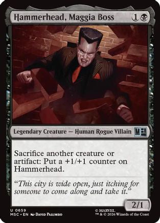 Hammerhead, Maggia Boss (MSC-659) (Foil)