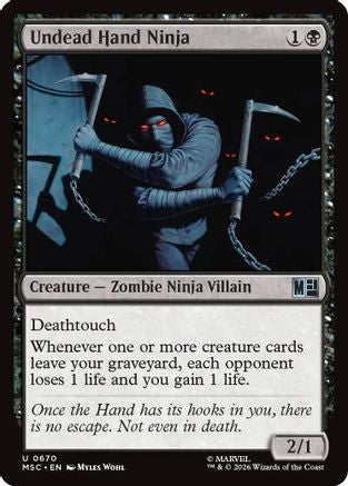 Undead Hand Ninja (MSC-670)