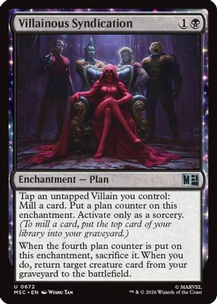 Villainous Syndication (MSC-672) (Foil)