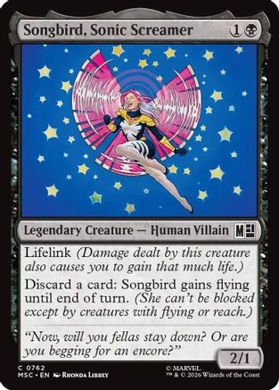Songbird, Sonic Screamer (MSC-762) (Foil)
