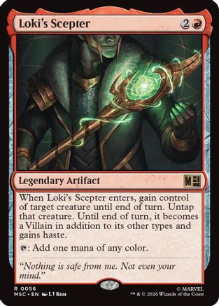 Loki's Scepter (MSC-056) (Foil)