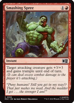 Smashing Spree (MSC-555) (Foil)