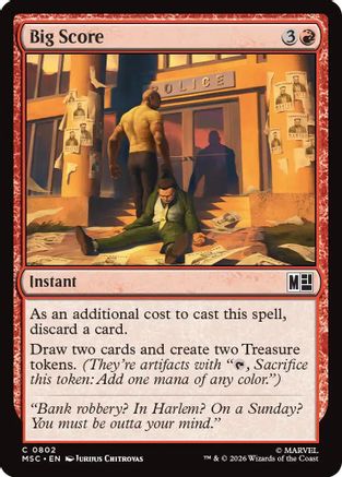 Big Score (MSC-802) (Foil)