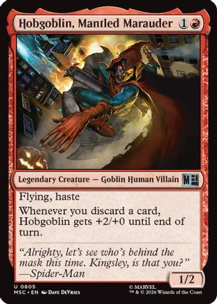 Hobgoblin, Mantled Marauder (MSC-805)