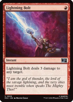 Lightning Bolt (MSC-806)