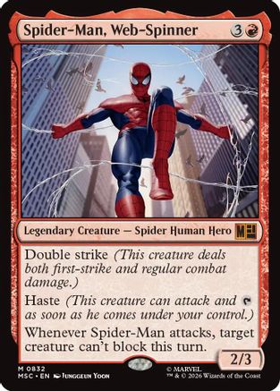 Spider-Man, Web-Spinner (MSC-832) (Foil)