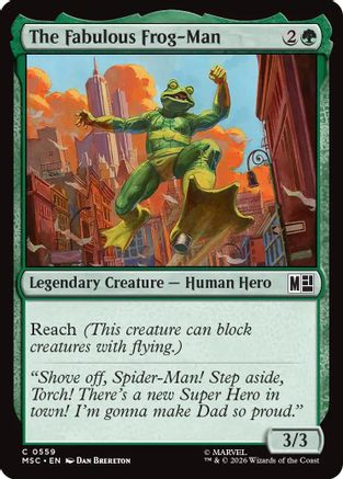 The Fabulous Frog-Man (MSC-559)