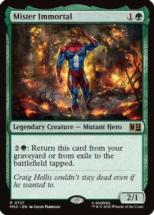 Mister Immortal (MSC-727)