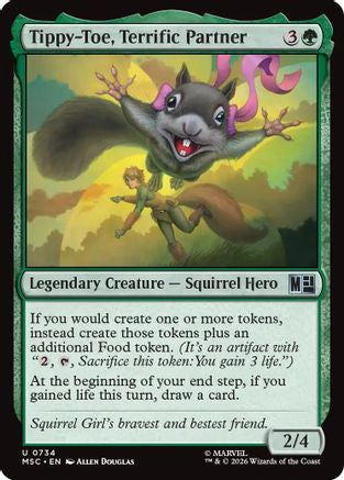 Tippy-Toe, Terrific Partner (MSC-734) (Foil)