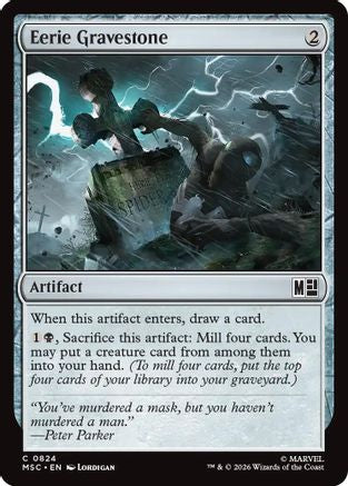 Eerie Gravestone (MSC-824) (Foil)