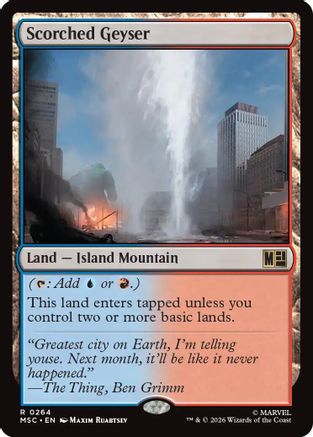 Scorched Geyser (MSC-264)