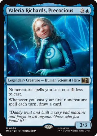 Valeria Richards, Precocious (MSC-038)
