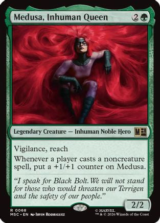 Medusa, Inhuman Queen (Surge Foil) (MSC-068)