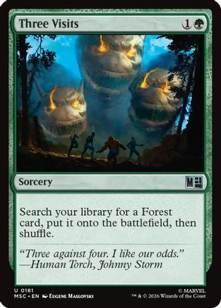 Three Visits (Surge Foil) (MSC-181)