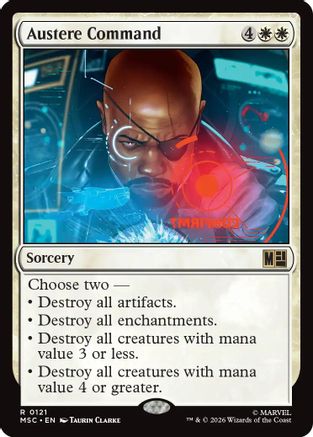 Austere Command (Surge Foil) (MSC-121)